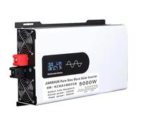 Pure Sine Wave Power Inverter 5000/6000/8000/10000/12000w Car 12/24/48/60/72/96V DC to 110V/220V AC, White, AC Outlets, Car Inverter Home Transformer with Display