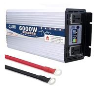 Pure Sine Wave Power Inverter 5000W 6000W 7000W 8000W DC Converter 12V/24V/48V/60V to AC 110V/220V Transformer Inverter with LCD Smart Color Display,6000W-48Vto220V