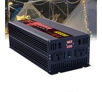 Pure Sine Wave Power Inverter, High Wattage DC to AC Converter for Vehicles and Outdoor Use
