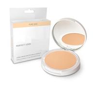 Pure Skin Perfect Look Long Wear Mattifying Compact, 9g | Fair Pearl Shade | Even Coverage | Oil-Free Matte Finish | SPF 15 | 100% Natural | Halal & Vegan Makeup
