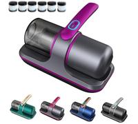 Pure Sleepy, Pure Sleepy Dust Mite Vacuum, Puresleepy Pro Bed Vacuum, Cordless Handheld Mattress Cleaner, Deep Cleaning, Low Noise (Purple)