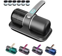 Pure Sleepy, Pure Sleepy Dust Mite Vacuum, Puresleepy Pro Bed Vacuum, Cordless Handheld Mattress Cleaner, Deep Cleaning, Low Noise (Gray)