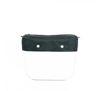 Pure Solid Color Microfiber Fabric Cloth Waterproof Trim With Zipper Decoration for Obag For O Bag Classic Mini