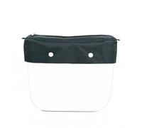 Pure Solid Color Microfiber Fabric Cloth Waterproof Trim With Zipper Decoration for Obag For O Bag Classic Mini