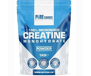 Pure Source Nutrion Pure Micronised Creatine Monohydrate 1kg Powder