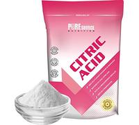 Pure Source Nutrition Citric Acid 100% Pure Food Grade for Food Bath Bombs Cleaning Cheese Making Cooking Descaling Descaler (15kg)