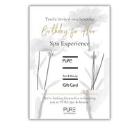 PURE Spa & Beauty ‘Her Birthday’ Gift Experience - Mix & Match Spa Day Experience with 3 Different Treatments - Various UK Locations