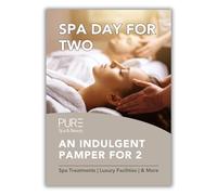 PURE Spa & Beauty Luxury Spa Day for 2 - Spa Day Experience with 4 Different Treatments, Light Lunch and Spa Access - Various UK Locations