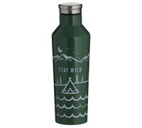 Pure Stay Wild Steel Double Walled Water Bottle, 500 ML