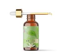 Pure Stevia Liquid Drops 60ml Flavoured Sweetener Zero Calori Sugar Free Alternative Diabetic and Keto Friendly, Protein Powder, Yoghurt, Tea Coffee Glass Bottle (60 ML, Vanilla)