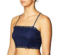 PURE STYLE Girlfriends Women's Camiflage Lace Half Cami Lingerie, Navy, XL