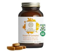 Pure Synergy Super B-Complex Vitamin B Energy & Mood 60 Tablets