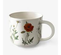 Pure Table Top Kew Gardens Wild Floral Mug 355Ml - White