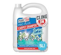 Pure Tek Carpet Cleaner Shampoo 5L - Carpet Cleaner Solution for Machines, Heavy Duty Stain Remover Liquid, Deep Cleaning Detergent to Neutralise Pet Odour & Urine Stains, Works with All Machines