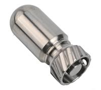 Pure Ti Keychain Pill Box Built for Durability and Functionality in For Camping Hiking Travel and Daily Routine (Primary Color)