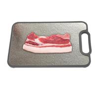 Pure Titanium Cutting Board - 15.5×10.4 Inch Double-Sided Safe Cutting Boards | Kitchen Accessories for Charcuterie Picnic Butcher BBQ Commercial Meat