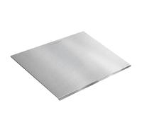 Pure Titanium Cutting Board with Counter Lip, 99.6% Pure Titanium 1mm Thick, Non-Stick Surface Perfect for Kitchen, Camping, BBQ (L)