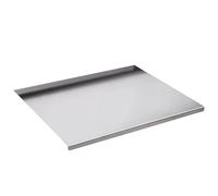 Pure Titanium Cutting Board with Counter Lip, 99.6% Pure Titanium 1mm Thick, Non-Stick Surface Perfect for Kitchen, Camping, BBQ (XL)
