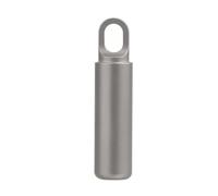 Pure Titanium Pill case Tiny Single case Keychain Only Medicine Bottles