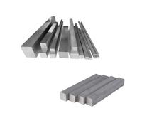 Pure Titanium Square Bar Solid Square Bar, for Metal Materials Research and Scientific Hardware, Specifically for Mounting Fixtures, Length: 500mm (25mm*25mm*500mm)