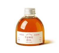 Pure Tung Oil - Premium Natural Wood Sealer for Beautiful Wood finishes & Traditional Woodwork | Waterproof, Food-Safe - Interior, Furniture, Outdoor 250ml, 500ml (Clear, 150ml)