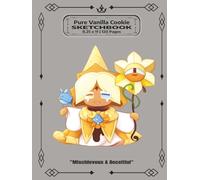 Pure Vanilla Cookie SketchBook: A Cute Square Sketchbook for Drawing, Doodling, Manga, Cartoons & Creative Art | 120 Blank Pages | 8.5 x 8.5