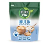 Pure Via Prebiotic Inulin Powder 1kg | Chicory Root Fibre | High Fibre, Plant-Based, Mild Taste, Easily Mixes Into Drinks & Recipes | Vegan & Gluten-Free