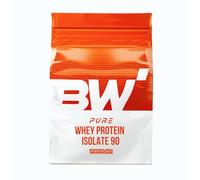 Pure Whey Protein Isolate Powder 90 (1kg) - Enjoy Pre and Post Workout - Nutrition Shake - Bodybuilding Warehouse (Salted Caramel)