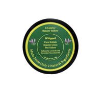 Pure Whipped Beef Tallow Balm with Lavender Essential Oil | From Certified Organic 100% Grass-Fed British Tallow | Natural Moisturiser for Dry, Sensitive & Reactive Skin | 60g CJ & JJ Beauty Cjtallow