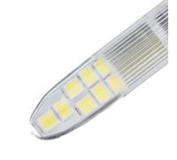 (Pure White) AC220V 2W High Brightness No Strobe Non-Dimmable G4 LED Light Bulb for Indoor Home Ceiling Lamp