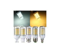 (Pure White, E27) E27/E14/G9/GU10/B22 5W 900LM 144 SMD2835 LED Corn Bulb Warm/White 220V Home Lamp