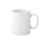 Utopia E90037 Pure Economy Straight-Sided Mug, 12 oz., 34 cL, White (Pack of 12)