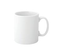 Pure White Economy Straight-Sided Mug 12oz (Pack of 12) E90037-B01012