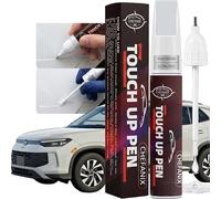 Pure White(LC9A/0Q) Touch Up Paint Pen for VW/Volkswagen/Audi, 2-in-1 Brush | Compatible with Golf/Passat/Tiguan/Arteon/Touran/Polo/T-Roc/Touareg/ID.4, Exact Color Match, Car Paint Repair Kit, 10-Min Fix