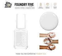 Pure White Nail Polish - Elegant Opaque Finish, 13.5ml Chip-Resistant Formula