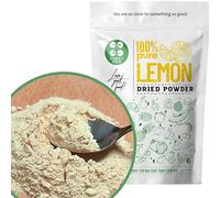 Pure Whole Dried Lemon Powder | Whole Dried Fruit as Lemon Zest | Lemon Peel Powder - for Turkish Tea, Cheesecake, Cake Topping, Protein Smoothies, Clensing Powder, Lemon Tea Powder (fine Powder)