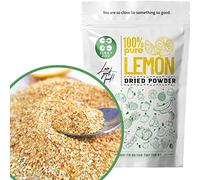 Pure Whole Dried Lemon Powder | Whole Dried Fruit as Lemon Zest | Lemon Peel Powder - for Turkish Tea, Cheesecake, Cake Topping, Protein Smoothies, Clensing Powder, Lemon Tea Powder (coarse Powder)