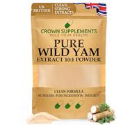 Pure Wild Yam Powder Extract 10:1 | Clean Formula | Crown Supplements UK (100G)