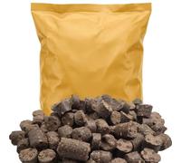 Pure Wood Fuel Logs - 20kg High-Density Briquettes - Ready to Burn Certified - Clean, Easy-Light Compressed Wood Logs for Stoves, Burners, Fire Pits & Chimeneas