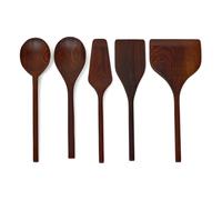 Pure Wooden Kitchen Utensils - Set of 5 Natural one size