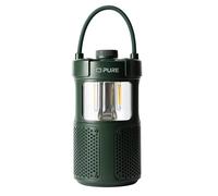 Pure Woodland Glow Outdoor Speaker - LED Lamp, Bluetooth 5.3, IPX6 Waterproof...