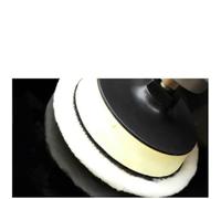 Pure Wool Polishing Pad for Car, Furniture & Stainless Steel - 3"/75mm to 7"/180mm Diameter Buffing Wheel Discs - Reusable, Washable Lambs(5 INCH)