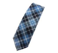 Pure Wool Scottish Tartan Necktie Available in Various Tartans - Made in Scotland (Clark Ancient)