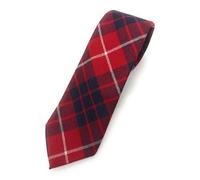 Pure Wool Scottish Tartan Necktie Available in Various Tartans - Made in Scotland (Hamilton)