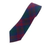 Pure Wool Scottish Tartan Necktie Available in Various Tartans - Made in Scotland (Lindsay)