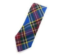 Pure Wool Scottish Tartan Necktie Available in Various Tartans - Made in Scotland (MacBeth)