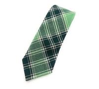 Pure Wool Scottish Tartan Necktie Available in Various Tartans - Made in Scotland (MacDonald Lord of the Isles Hunting Ancient)