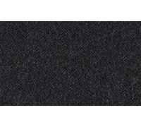 Pure Wool Shetland Herringbone Fabric Material - Denim, 1MTR 145cmx100cm