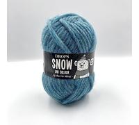 Pure Wool Single Stranded Super Bulky Weight Knitting Yarn Drops Eskimo, 1.8 oz 55 Yards per Ball (66 Sea Green)