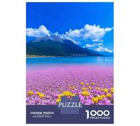 Pure World 1000 Piece Fade-Resistant Paper Healing Puzzle for Home Decor Lovers Logic Skill Wall Art Framing 38x26cm/1000pcs